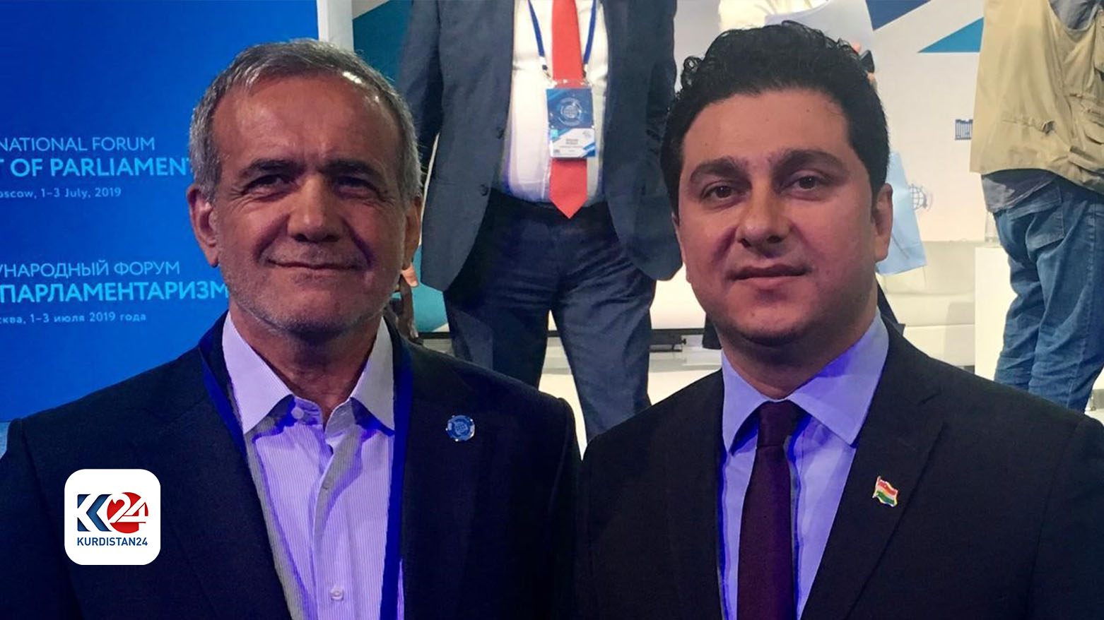 فەلاح حەسەن و مەسعود پزیشکیان